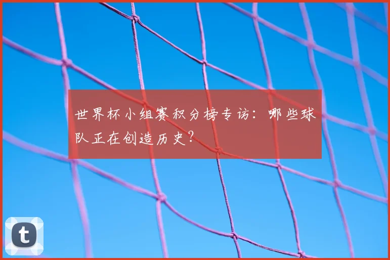 世界杯小组赛积分榜专访：哪些球队正在创造历史？