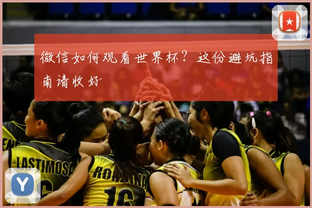 微信如何观看世界杯？这份避坑指南请收好