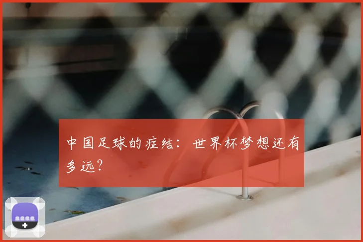 中国足球的症结:世界杯梦想还有多远?